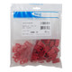 CAT6 RJ45 Keystone Jack for HD Style - Red, 25-Pack IC107F6CRD CAT6 RJ45 Keystone Jack for HD Style - Red, 25-Pack IC107F6CRD